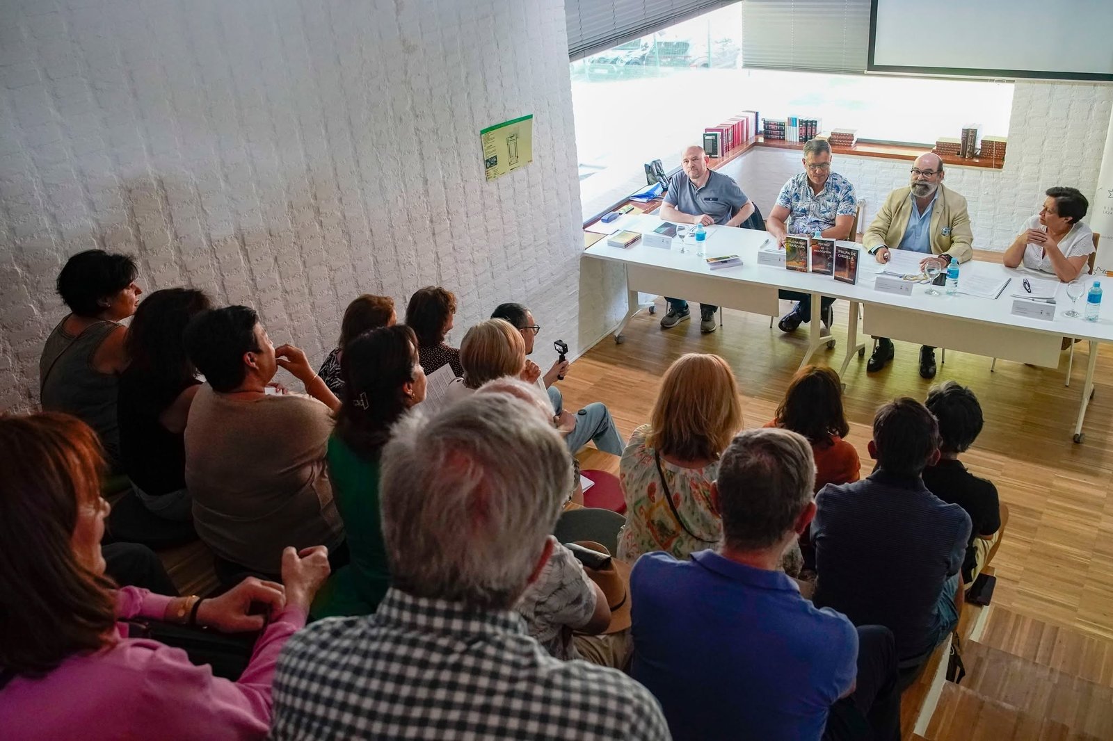 Evento literario de la trilogía Macedonia